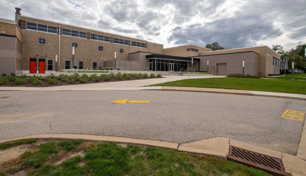 New High School Band & Chorus Room Addition slide